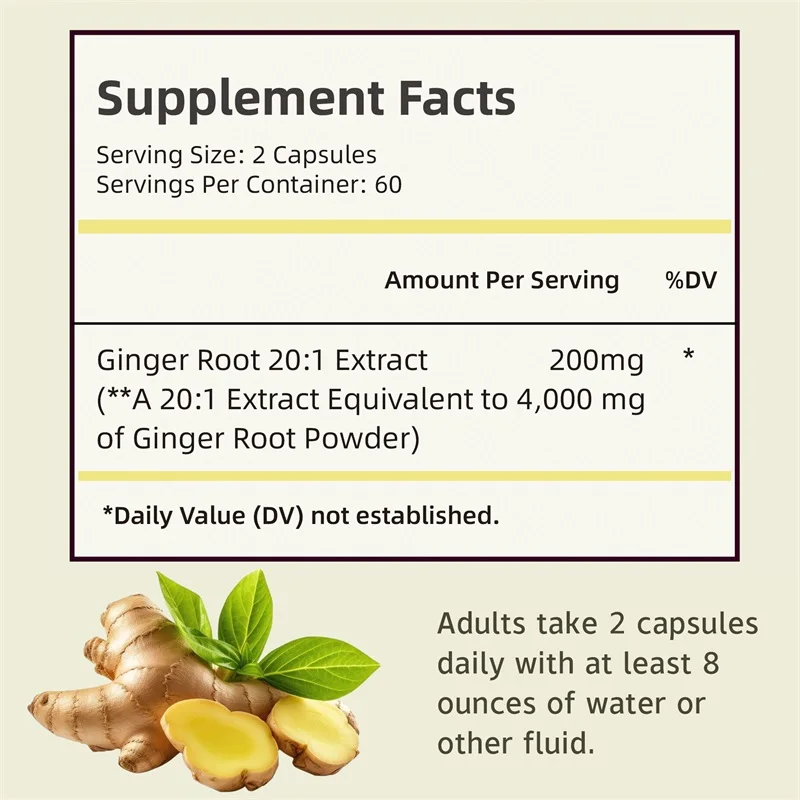 Ginger Root Capsules - Promote - огляд і ціна Nutrition And Exercise