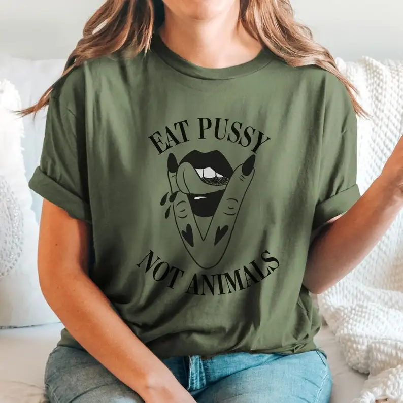 Unisex Vegan T-Shirt Eat Pssy  - огляд і ціна Nutrition Fitness