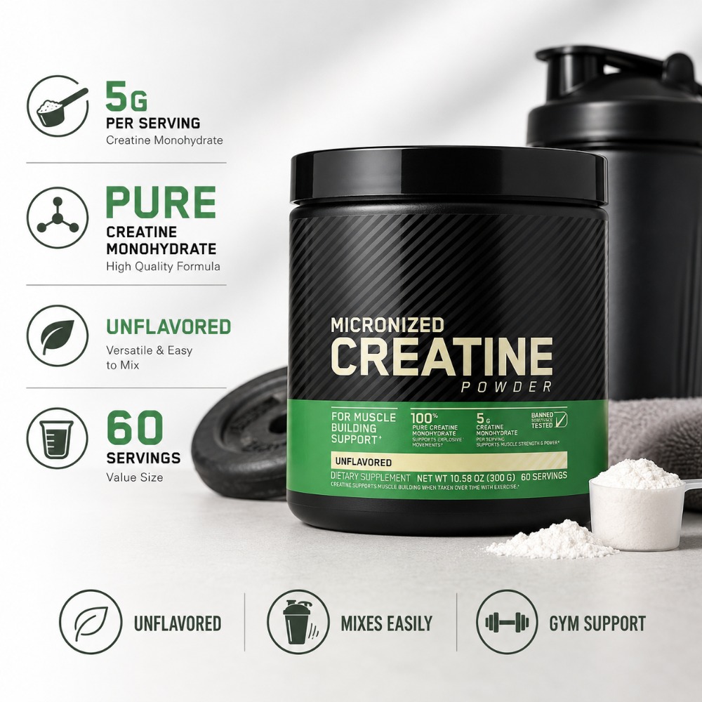 Creatine Monohydrate Powder 30 - огляд і ціна Nutrition Fitness