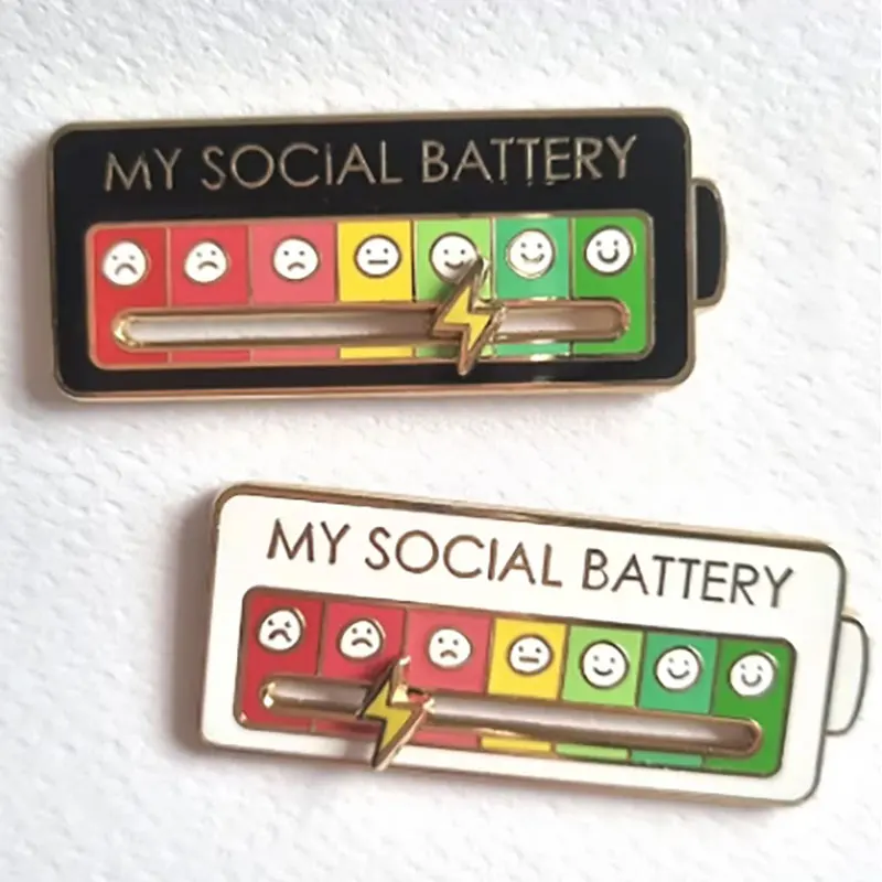 My Social Power Battery Brooch - огляд і ціна Nutrition Fitness