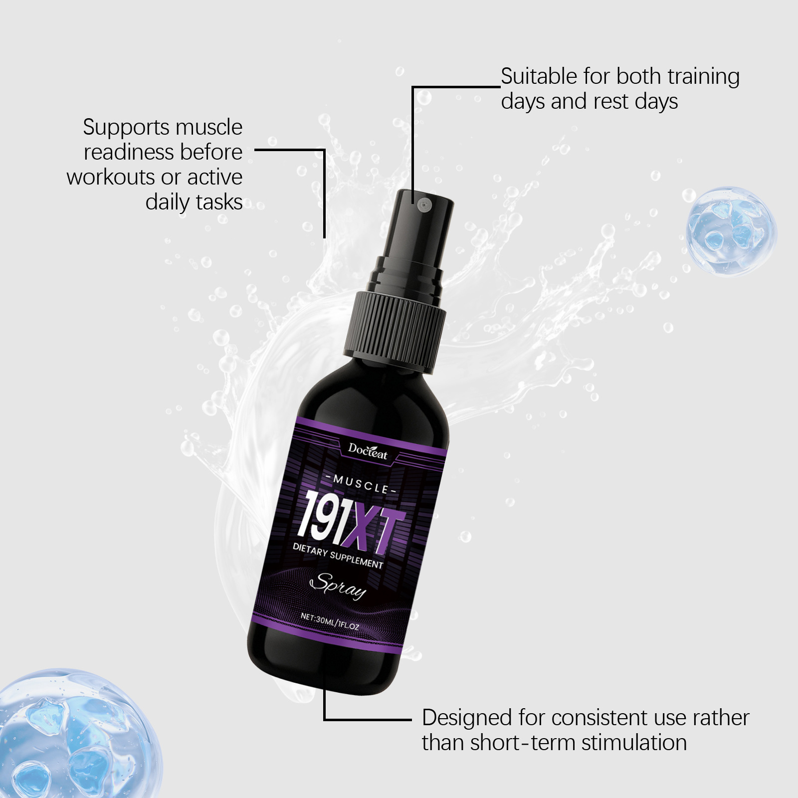 Muscle Growth Spray Enhance Ph - огляд і ціна Nutrition And Exercise