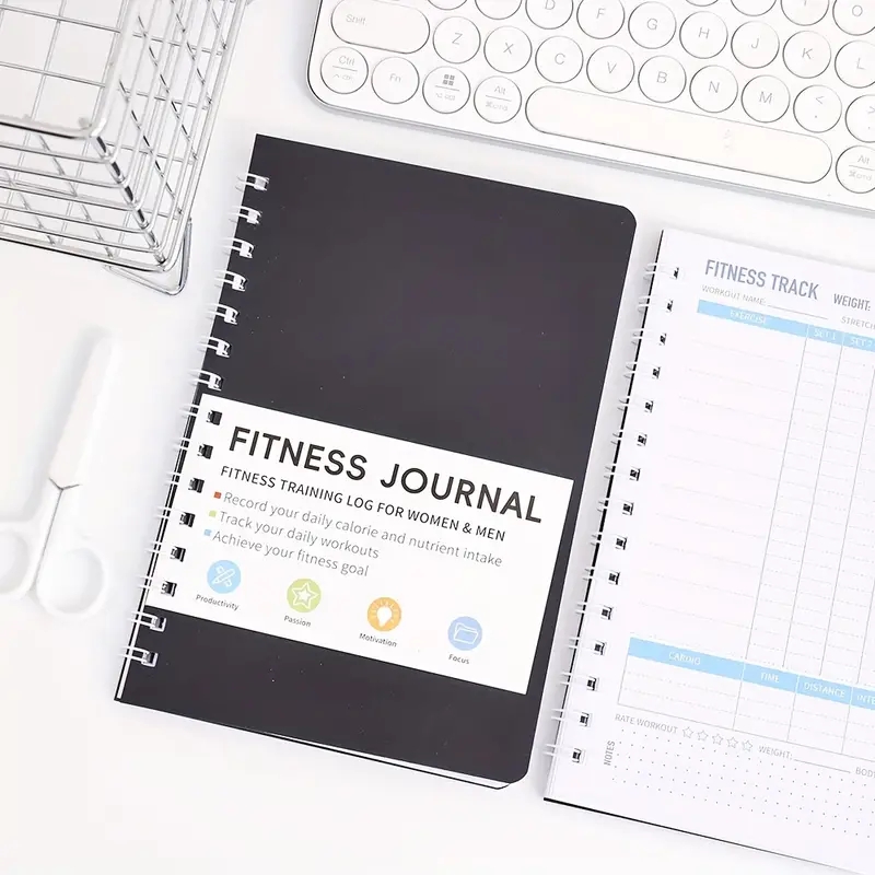 Fitness Journal Notebook Daily - огляд і ціна Nutrition And Exercise