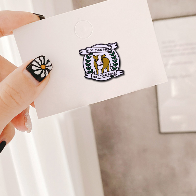 Vegan Pin Animal Rights Brooch - огляд і ціна Nutrition Fitness