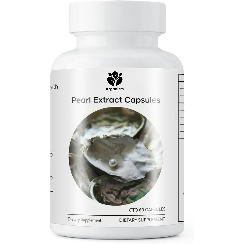 Organic Pearl Powder Capsules  - огляд і ціна Collagen Peptide Powder