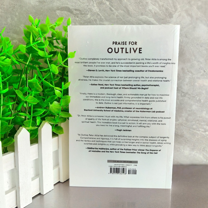 Outlive:The Science & Art of L - огляд і ціна Nutrition And Exercise
